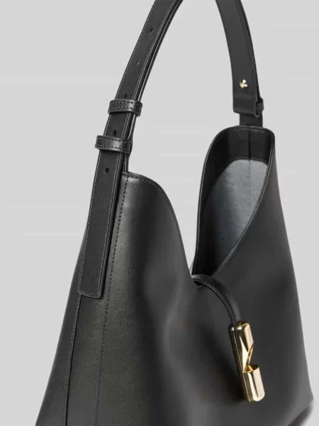 Torebka z prawdziwej skóry model GOCCIA' Furla czarna