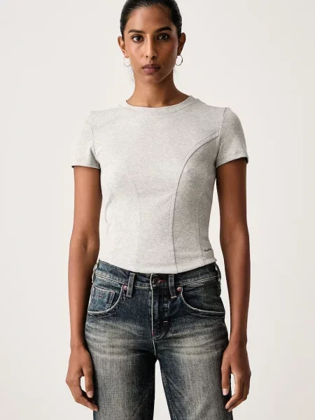 Miss Sixty tricou pentru femei din cu gri