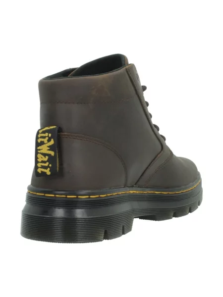 Kožené čižmy Dr. Martens hnedá