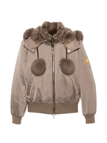 Bomber bunda Moose Knuckles s kapucí