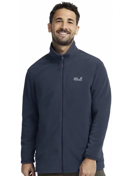 Флісова кофта Jack Wolfskin синій
