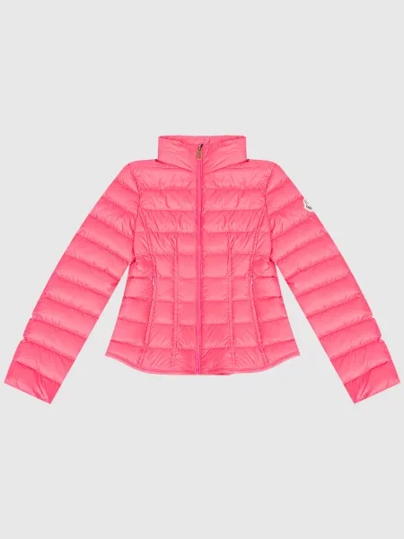 Детский пуховик Moncler Enfant розовый