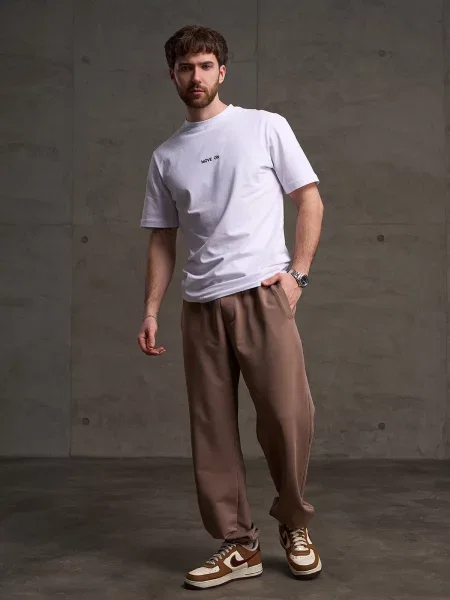 Спортивні штани ISSA Plus бежевий