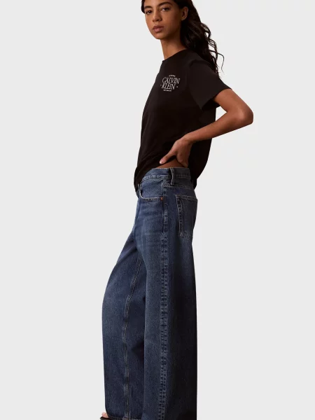 Класична футболка Calvin Klein Jeans чорна