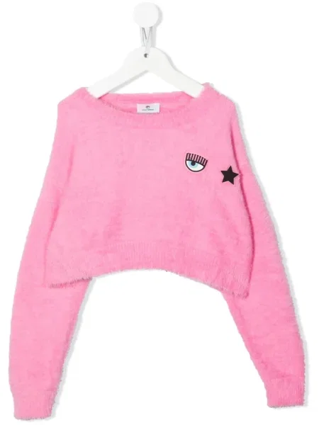 Bluza dziecięca Chiara Ferragni różowa