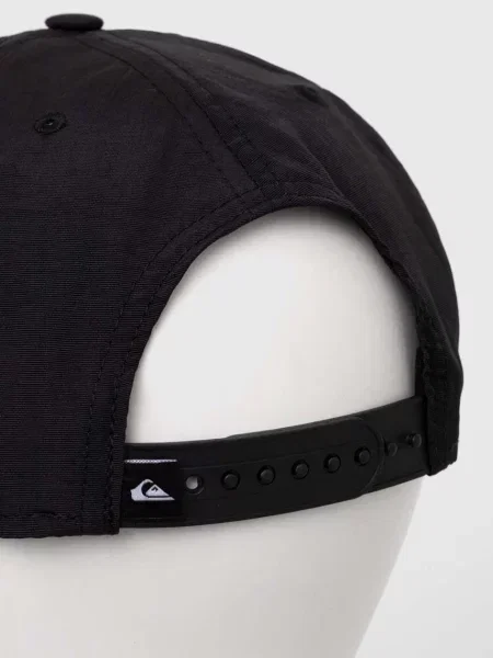 Kšiltovka Quiksilver s aplikací černá