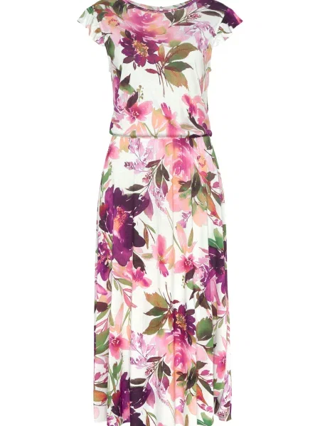 BEACH TIME Rochie mai multe culori alb