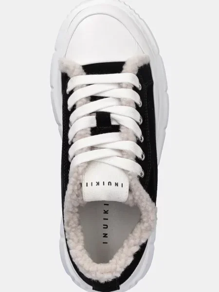 Замшевые кроссовки Inuikii черные