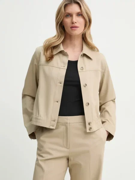 Samsoe Samsoe geacă SAESMELLA femei de tranziție bej