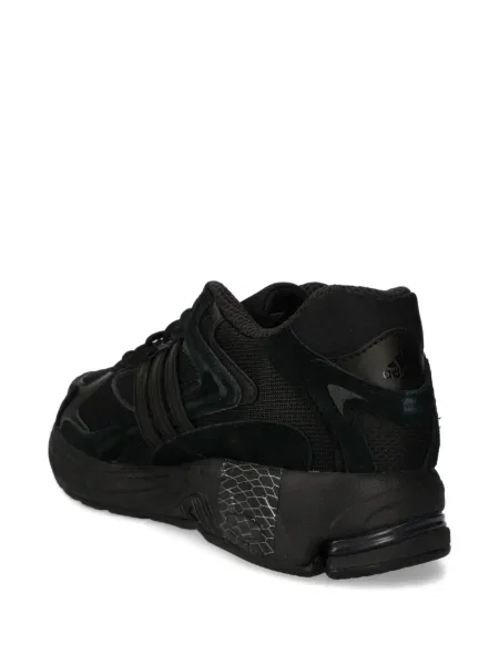 Hanorac grafic Adidas cu dungi cu imagine cu decolteu rotund alb