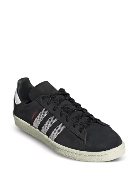 Tricou Adidas cu dungi cu autograf alergare albastru