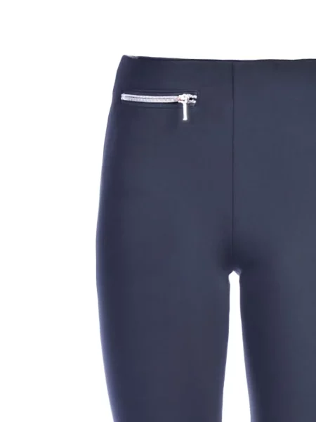 Pantaloni de schi Roberta Tonini cu broderie albastru