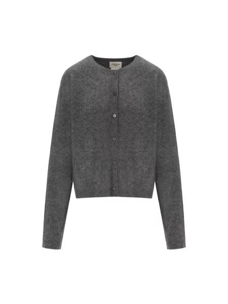 Kardigan Weekend Max Mara wełniany szary