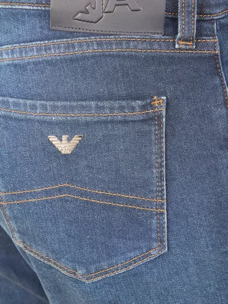 Džíny Emporio Armani modré