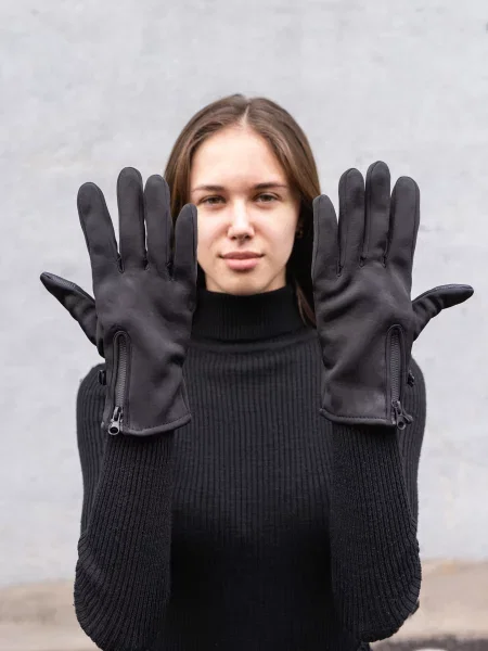 Without Рукавички чорний