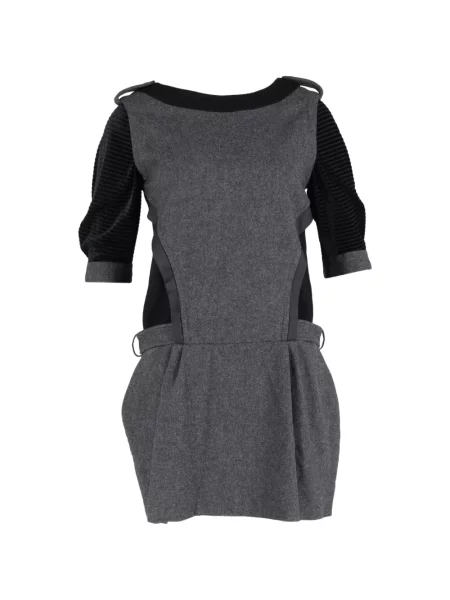 Mała mały sukienka mini Vanessa Bruno garniturowa szara
