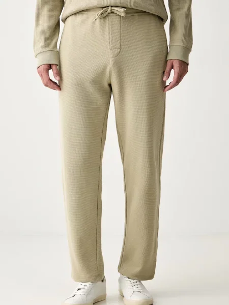 BOSS BLACK Pantaloni de pijama Waffle verde