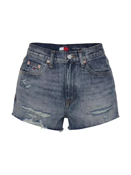 Pantaloni Tommy Hilfiger albastru