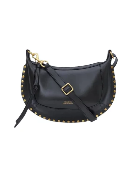 Torebka skórzana Isabel Marant czarna