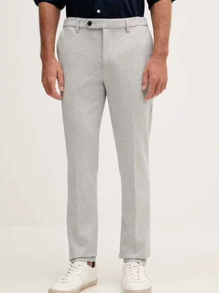 Tommy Hilfiger pantaloni de costum pentru bărbați gri