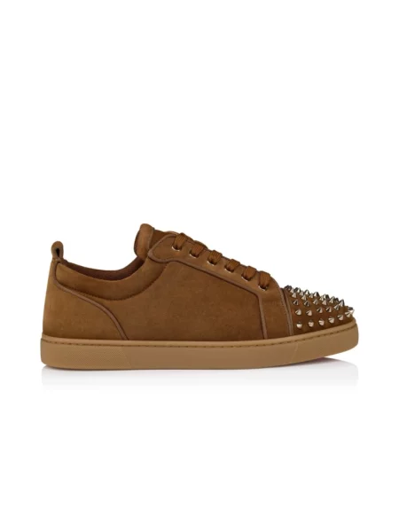 Sneakersy Christian Louboutin brązowe
