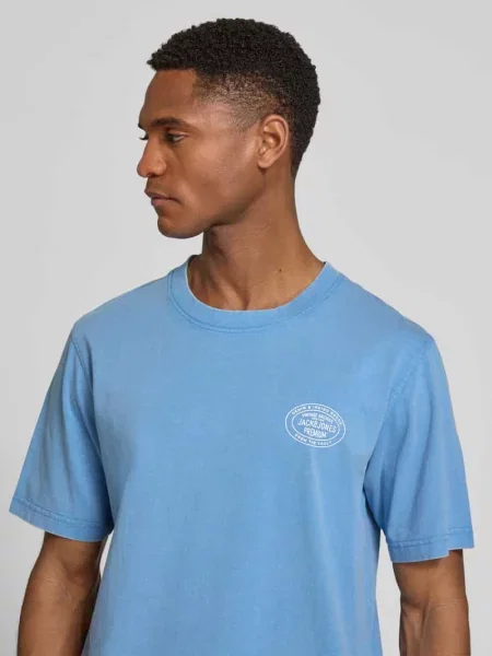 T-shirt z nadrukiem z logo model FELIX' Jack & Jones Premium