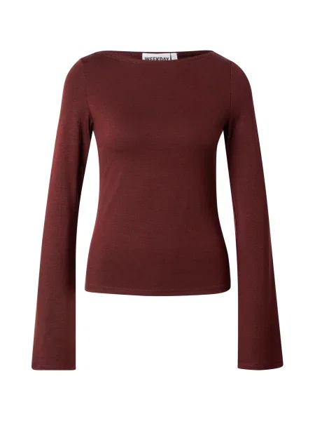 WEEKDAY Tričko Annie' červená