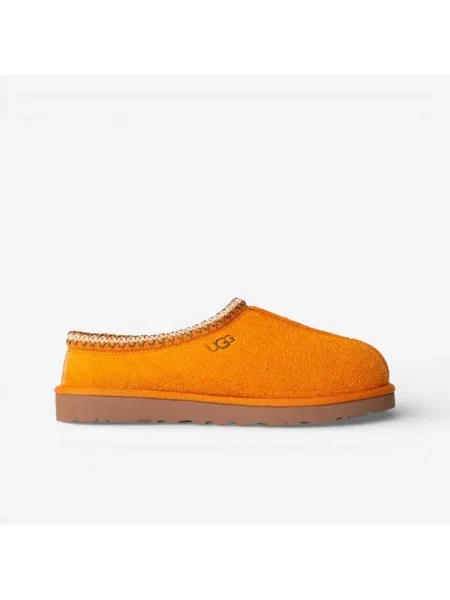 Papuci de casă Ugg din piele de căprioară alb