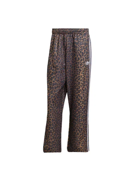 ADIDAS ORIGINALS Pantaloni Firebird maro / gri bazalt negru