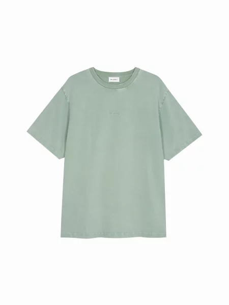 OH APRIL Tricou verde mentă roșu