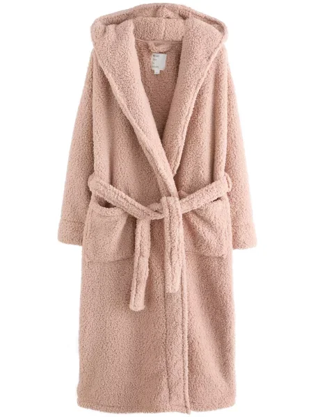 Next Halat de baie lung rosé