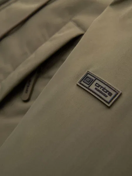 Klasična dugo parka Ombre plava