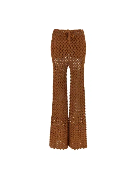 Spodnie Ermanno Scervino brązowe