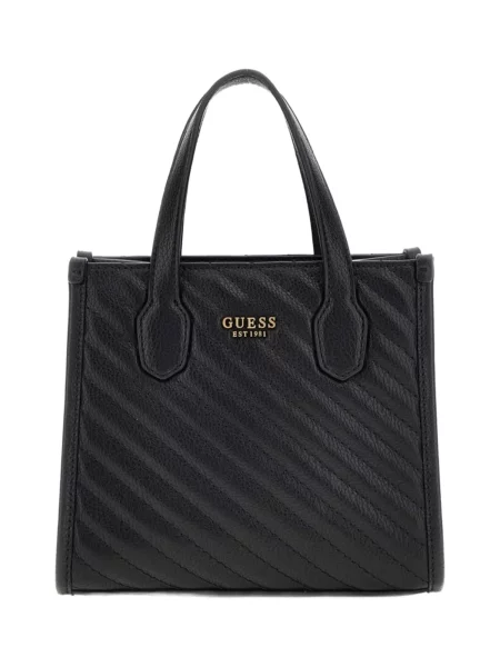 Geantă shopper Guess negru