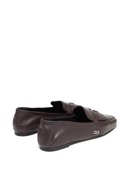 Pantofi loafer Paloma Wool de lână maro