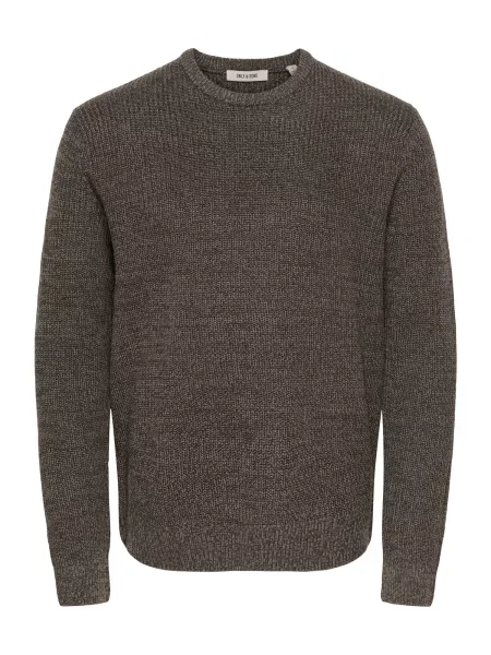 Only & Sons Pulover amestecat maro