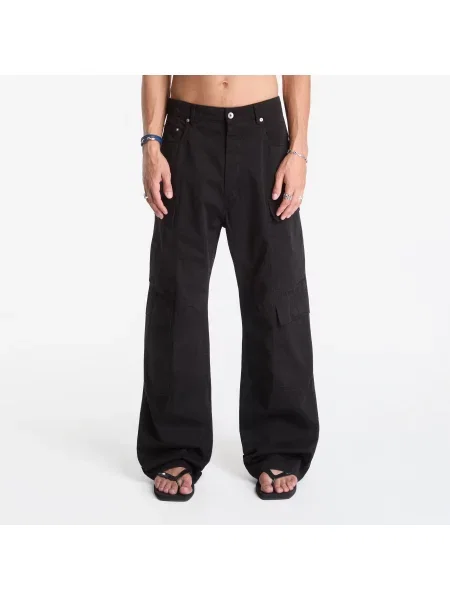 Blugi Rick Owens DRKSHDW Double Cargo Jeans Black 34 negru