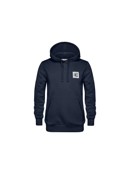 Bluza LUMBERJACK HOODIE SWEATSHIRT BOX LOGO niebieska