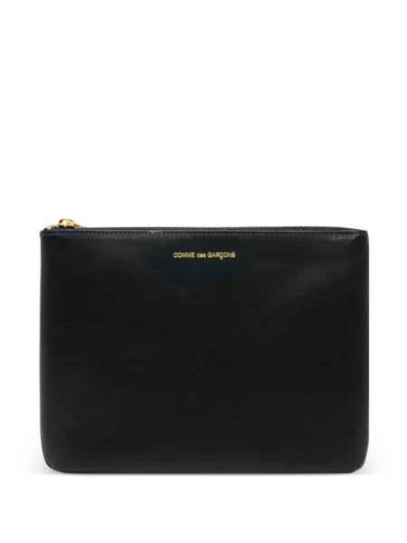 Kožená peněženka Comme Des Garçons černá