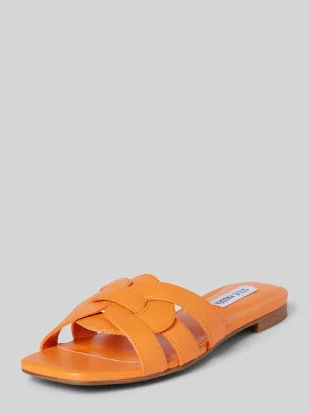 Klapki w jednolitym kolorze model ‘VCAY’ Steve Madden pomarańczowe