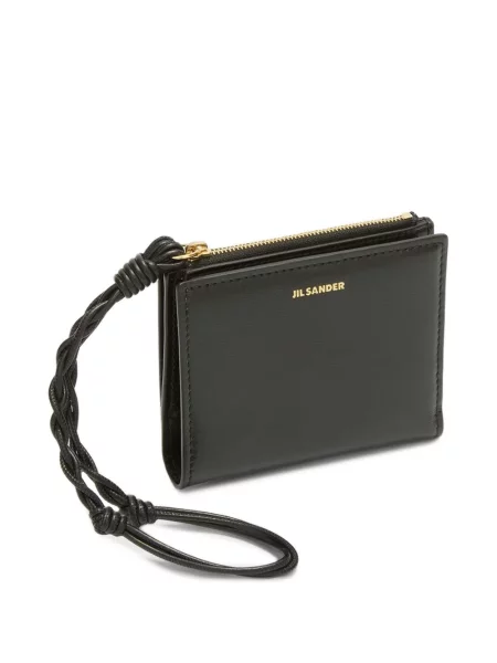 Novčanik Jil Sander s printom crna