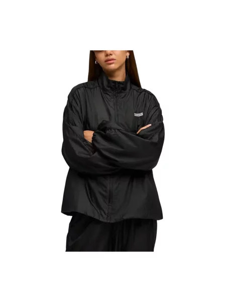 Puma bluza PUMA x ROSÉ gładka czarny