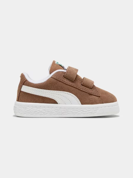Детские кеды Puma коричневые