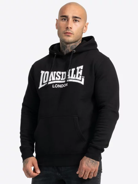 Худи Lonsdale черное