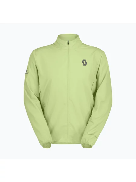 Geacă de alergare pentru bărbați SCOTT Endurance Tech Windbreaker acid yellow galben