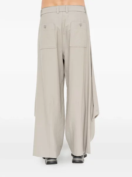Decora pantaloni palazzo Songzio drapate