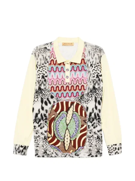 Поло тениска Penultimate с принт с леопардов принт