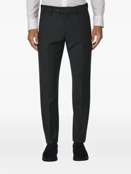 Pantaloni Boggi Milano de flanelă gri
