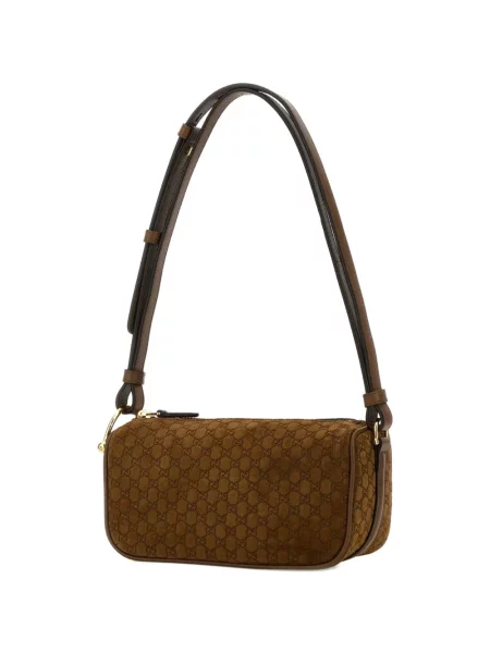 Τσάντα Gucci σουέτ καφέ