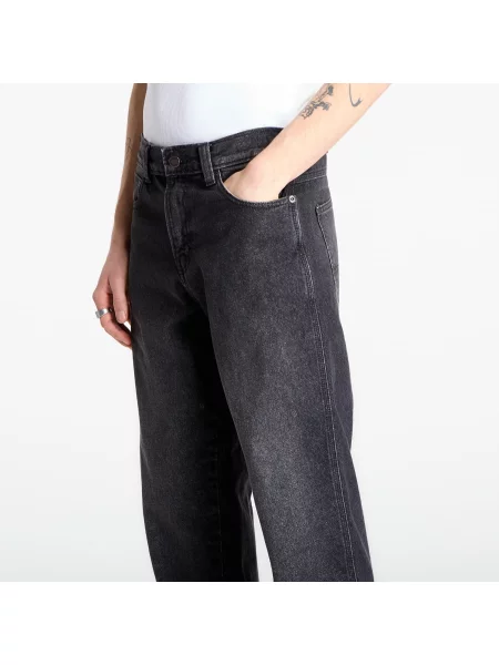 Blugi Dickies Relaxed Straight Work Jeans Black Washed negru